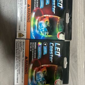 LED Coaster with Color Changing Lights
